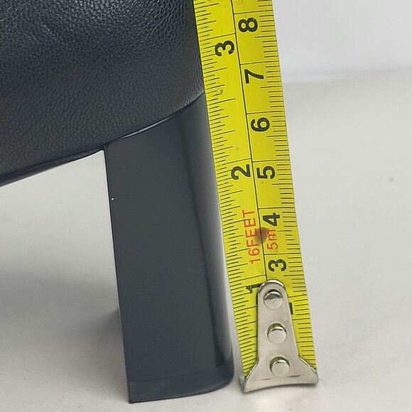 Rag & Bone Viva  Leather Ankle Boot Black Size 37 - Picture 4 of 14